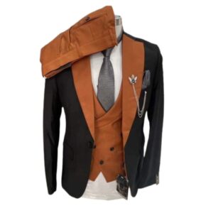 NtoshiMart Three Piece Mens Suit