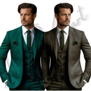 NtoshiMart Three Piece Mens Suit